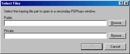 PGP Key Management Files